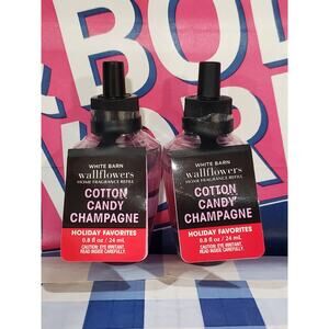BBW Cotton Candy Champagne Fragrance Wallflower Refill Set